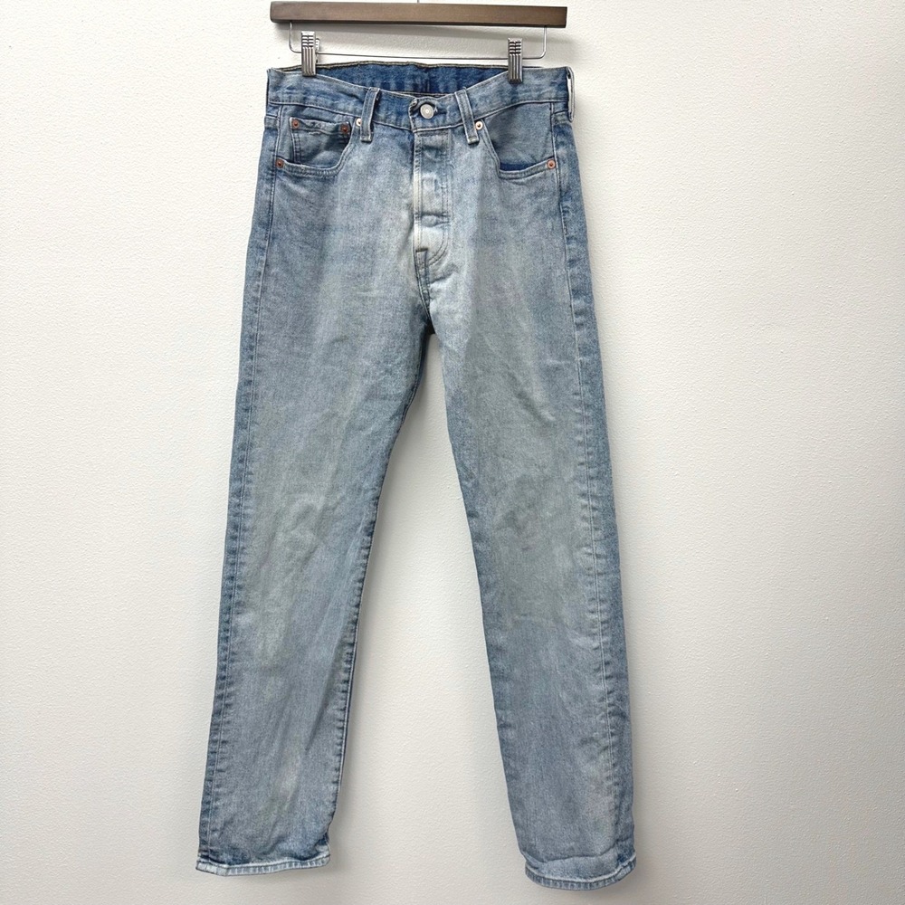 Levi's 501 Original Fit Men's Jeans Cocktails‎ For Two - Light Wash 30x32